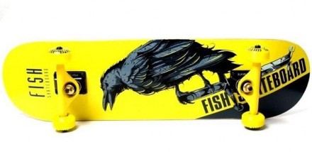 СкейтБорд від бренда Fish Raven (Ворон)
Підходить: Для дітей, підлітків;
Максима. . фото 4