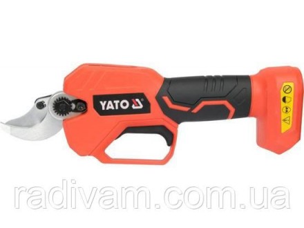 Акумуляторні садові ножиці YATO YT-828377 призначені для професійної роботи в са. . фото 3