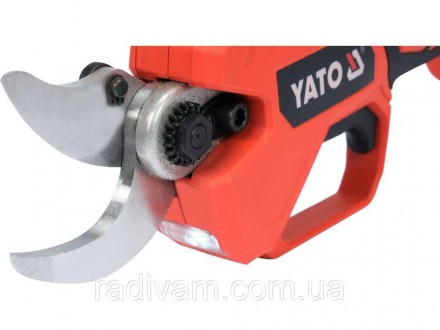 Акумуляторні садові ножиці YATO YT-828377 призначені для професійної роботи в са. . фото 6
