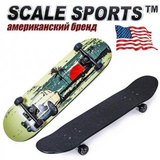 СкейтБорд від бренда Scale Sports Malibu (Малібу)
Підходить: Для дітей, підліткі. . фото 7