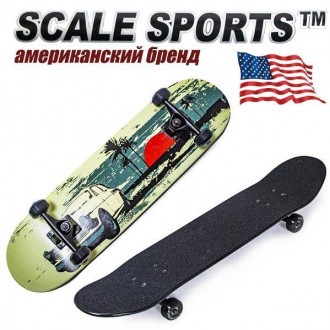 СкейтБорд від бренда Scale Sports Malibu (Малібу)
Підходить: Для дітей, підліткі. . фото 2