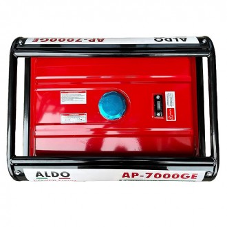 Бензиновый генератор ALDO AP-7000GE – это компактный переносной электрический аг. . фото 4