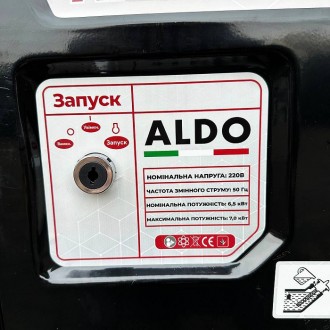 Бензиновый генератор ALDO AP-7000GE – это компактный переносной электрический аг. . фото 8