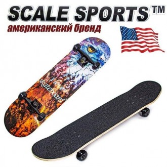 СкейтБорд от бренда Scale Sports I Love Skate 2 (Я люблю скейт № 2 )
Подходит: Д. . фото 2