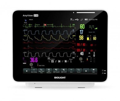 Монитор пациент S10 - компактное и эргономичное устройство с новым программным о. . фото 4
