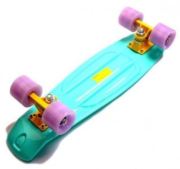 Пенни Борд Penny Board 22" Бирюзовый LED (Светятся колеса)
Подходит: Для детей, . . фото 7