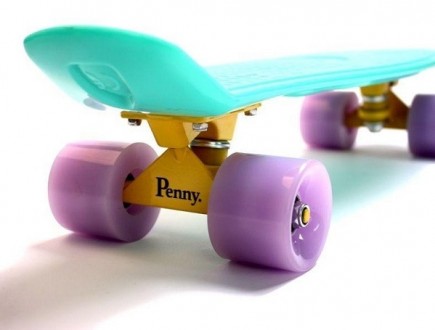 Пенни Борд Penny Board 22" Бирюзовый LED (Светятся колеса)
Подходит: Для детей, . . фото 6
