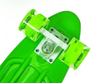 Пенни Борд Penny Board 22" Green Зеленый LED (Светятся колеса)
Подходит: Для дет. . фото 5