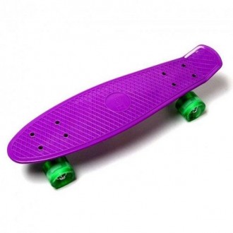 Пенни Борд Penny Board 22,5" Violet Фиолетовый LED (Светятся колеса)
Подходит: Д. . фото 4
