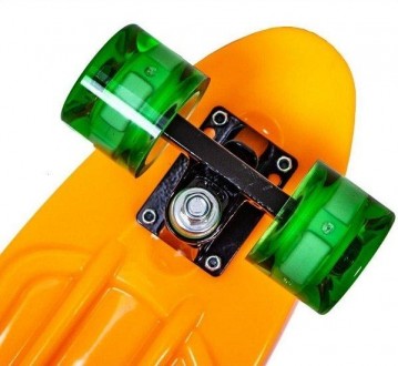 Пенни Борд Penny Board 22" Orange Оранжевый LED (Светятся колеса)
Подходит: Для . . фото 4