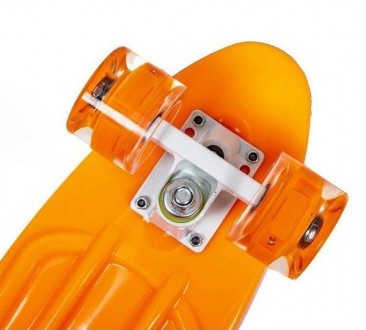 Пенни Борд Penny Board 22" Orange Оранжевый LED (Светятся колеса)
Подходит: Для . . фото 5