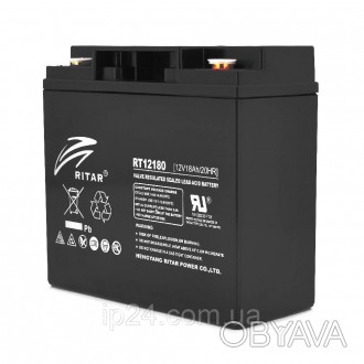 Акумуляторна батарея AGM RITAR RT12180B — надійний електричний компаньйон для ва. . фото 1