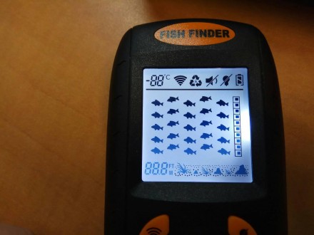 Универсальный эхолот Fish Finder XF-01 с функцией быстрого меню, поможет любому . . фото 3