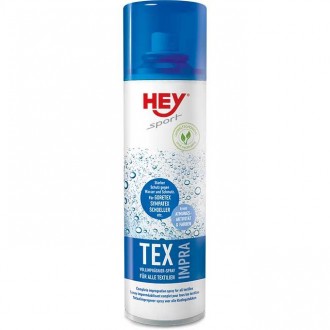 HEY-Sport® TEX IMPRA - спрей-пропитка на натуральной основе для всех видов мембр. . фото 2