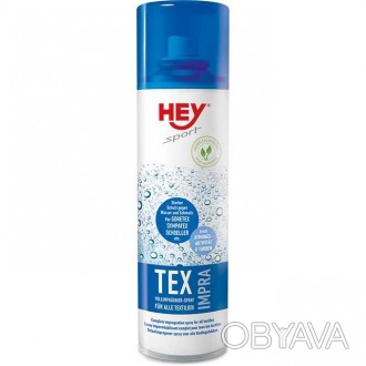 HEY-Sport® TEX IMPRA - спрей-пропитка на натуральной основе для всех видов мембр. . фото 1