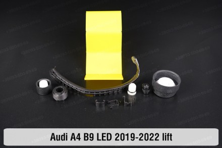 Сервисный комплект корпуса фар Audi A4 B9 LED (2019-2024) V поколение рестайлинг. . фото 5
