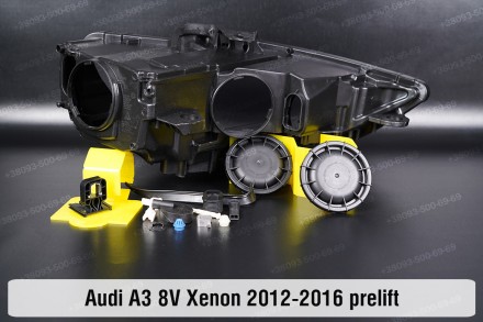Сервисный комплект корпуса фар Audi A3 8V Xenon (2012-2016) III поколение дорест. . фото 4