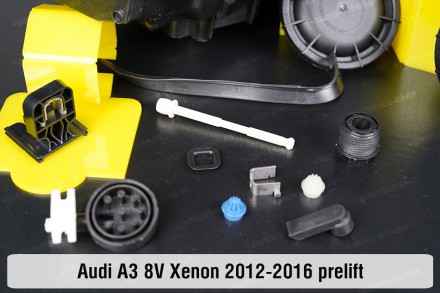 Сервисный комплект корпуса фар Audi A3 8V Xenon (2012-2016) III поколение дорест. . фото 5