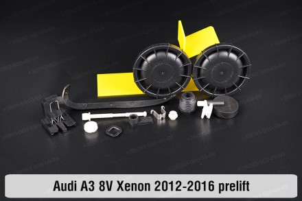 Сервисный комплект корпуса фар Audi A3 8V Xenon (2012-2016) III поколение дорест. . фото 2