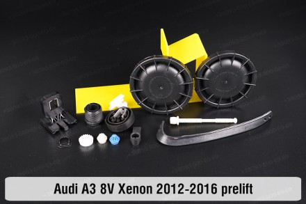 Сервісний комплект корпуса фар Audi A3 8V Xenon (2012-2016) III покоління дорест. . фото 2