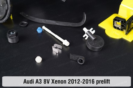 Сервісний комплект корпуса фар Audi A3 8V Xenon (2012-2016) III покоління дорест. . фото 6