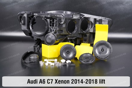 Сервісний комплект корпуса фар Audi A6 C7 Xenon (2014-2018) IV покоління рестайл. . фото 4