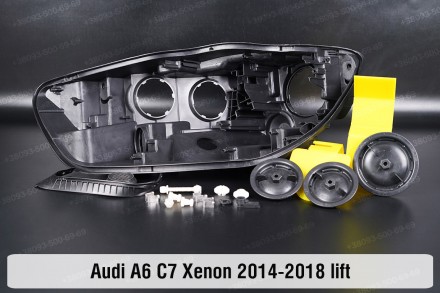 Сервісний комплект корпуса фар Audi A6 C7 Xenon (2014-2018) IV покоління рестайл. . фото 3