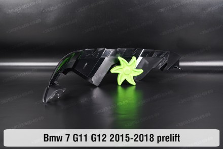 Декор. маска BMW 7 G11 G12 (2015-2018) VI покоління дорестайлінг ліва. . фото 6
