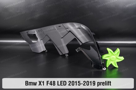 Декор. маска BMW X1 F48 F49 LED (2015-2019) II поколение дорестайлинг правая. . фото 5