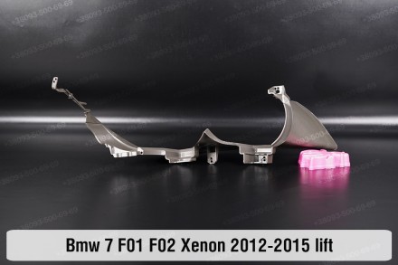 Декор. маска BMW 7 F01 F02 Xenon (2012-2015) V покоління рестайлінг ліва. . фото 3