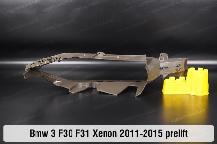 Декор. маска BMW 3 F30 F31 Xenon (2011-2015) VI поколение дорестайлинг левая. . фото 3