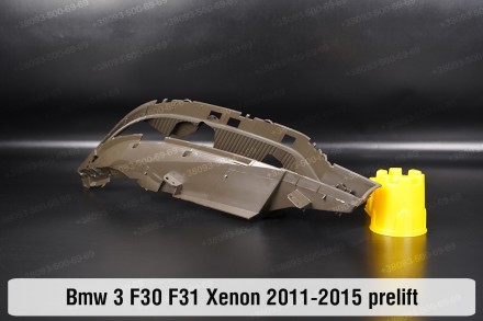 Декор. маска BMW 3 F30 F31 Xenon (2011-2015) VI поколение дорестайлинг левая. . фото 4