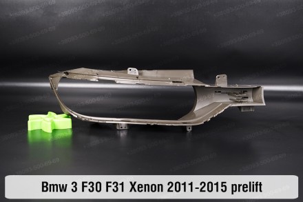 Декор. маска BMW 3 F30 F31 Xenon (2011-2015) VI поколение дорестайлинг правая. . фото 2