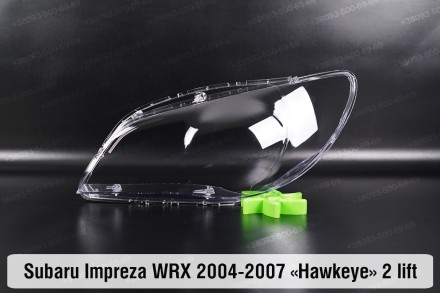 Стекло на фару Subaru Impreza WRX GD (2004-2007) II поколение 2 рестайлинг левое. . фото 2