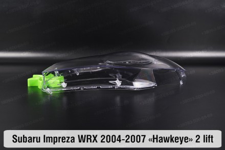 Стекло на фару Subaru Impreza WRX GD (2004-2007) II поколение 2 рестайлинг левое. . фото 7