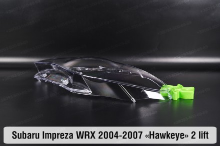 Стекло на фару Subaru Impreza WRX GD (2004-2007) II поколение 2 рестайлинг левое. . фото 8