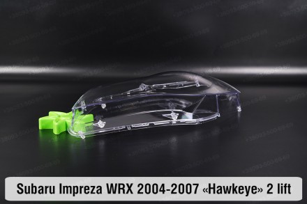 Стекло на фару Subaru Impreza WRX GD (2004-2007) II поколение 2 рестайлинг левое. . фото 5