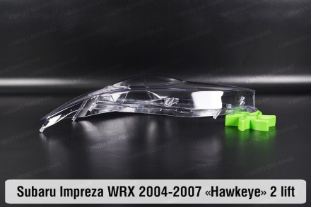 Стекло на фару Subaru Impreza WRX GD (2004-2007) II поколение 2 рестайлинг левое. . фото 9