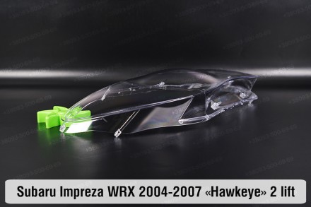 Стекло на фару Subaru Impreza WRX GD (2004-2007) II поколение 2 рестайлинг право. . фото 7