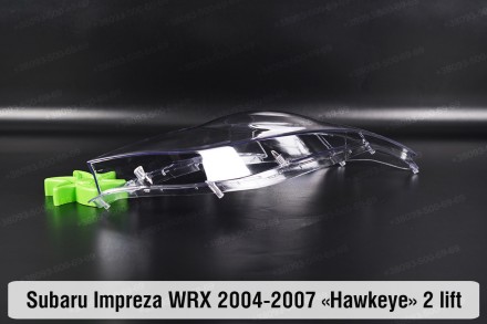 Стекло на фару Subaru Impreza WRX GD (2004-2007) II поколение 2 рестайлинг право. . фото 5