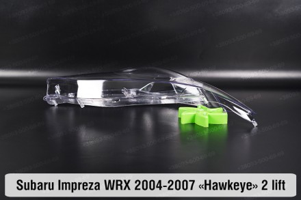 Стекло на фару Subaru Impreza WRX GD (2004-2007) II поколение 2 рестайлинг право. . фото 9