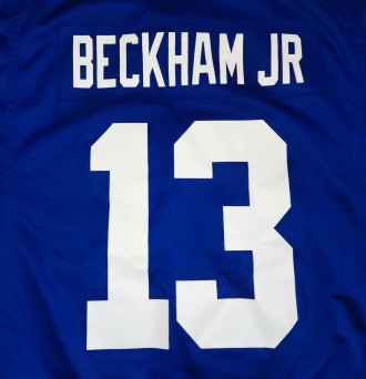 Футболка jersey Nike NFL New York Giants, Beckham JR, размер-XL, длина-77см, под. . фото 5