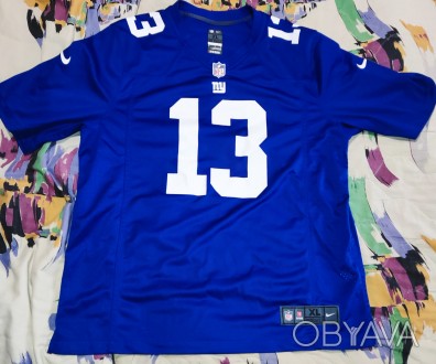 Футболка jersey Nike NFL New York Giants, Beckham JR, размер-XL, длина-77см, под. . фото 1