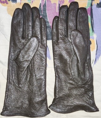 Кожаные перчатки Paian, размер-8, ширина-8см, средний палец-8.5см, общая длина-2. . фото 3