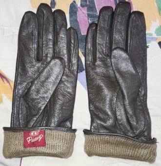 Кожаные перчатки Paian, размер-8, ширина-8см, средний палец-8.5см, общая длина-2. . фото 4