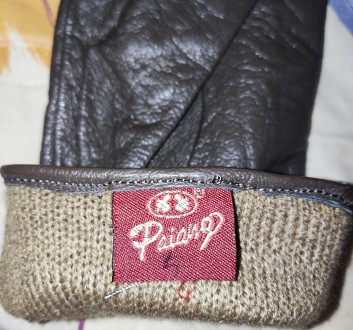 Кожаные перчатки Paian, размер-8, ширина-8см, средний палец-8.5см, общая длина-2. . фото 5