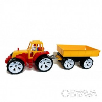 Трактор з ігровим причепом 007-9
 Трактор з ігровим причепом 007-9 . Ваша дитина. . фото 1