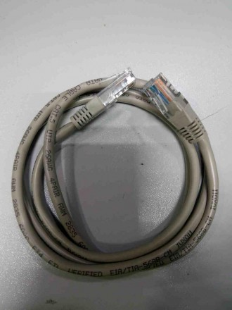 Кабелі і роз'єми для мережевого обладнання Б/В Кабель Ethernet-Lan 1.5 м. Київ. фото 1 Кабелі і роз'єми для мережевого обладнання Б/В Кабель Ethernet-Lan 1.5 м. Київ. фото 1