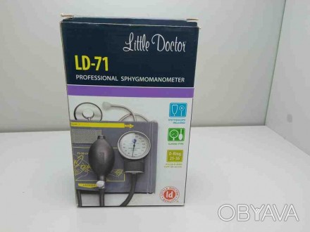 Механический тонометр, манжета 25 - 36 см
Little Doctor LD-71A - это классически. . фото 1