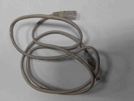 Кабель Ethernet-Lan 1м. з разьемами RJ45, кручена пара, для підключення мережног. . фото 2